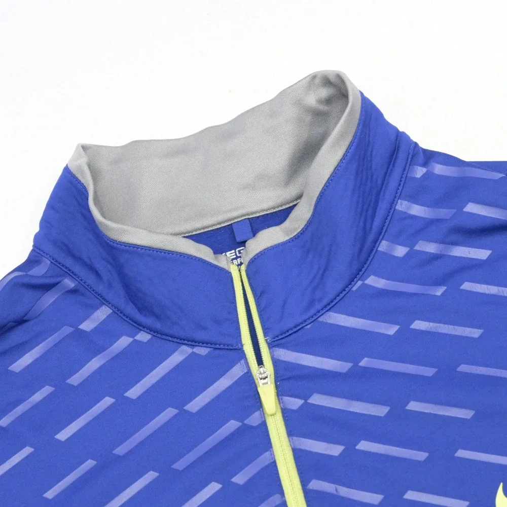 Nike Golf 1/4 Zip Fleece Pullover Mens XXL Tour Performance Dri-Fit Long Sleeve
